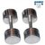 Leeway 2 Kg Pair Steel Dumbbells Crome Plated High Quality For Home Gym Fitness