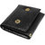 Genuine Black / Brown Leather Wallet Tri fold For Men