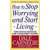 Shopperszones How To Stop Worrying And Start Living-Fingerprint Paper Back Books