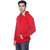 Demokrazy Men's Red Hooded Sweatshirt