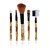 5 Pieces Make Up Brush Cosmetic Set Kit Multi Functional Product