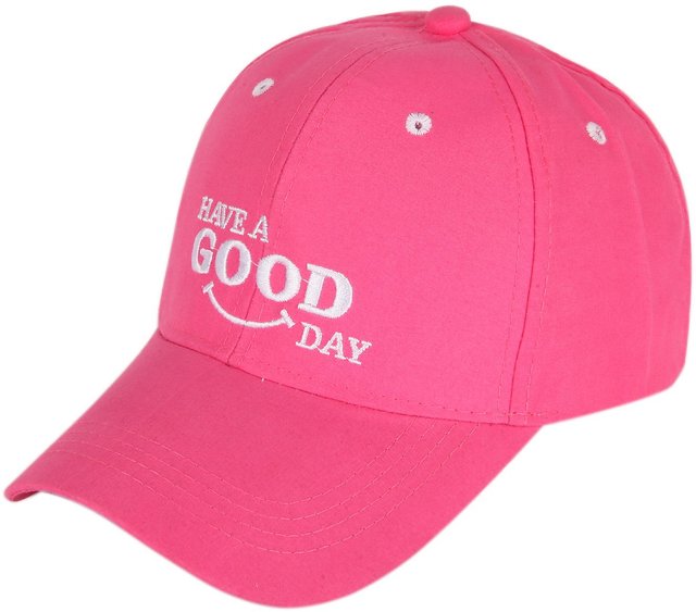 Cool Unisex Cotton Embroidery Caps Hats Sports Tennis Baseball  Cap(pink-smlyy-01)