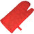 ACASA designed Jacquard Woven Red Oven Gloves (Set of 1 Pack)