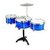 Jazz Blue Drum Set For Kids