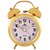 Rsp Alarm Steel Table Clock IN GOLDEN COLOUR