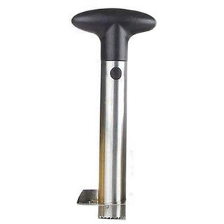 Kudos Stainless Steel Pineapple Corer, Silver and Black