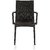 Varmora Designer Chair Set of 2 (Club Handle - Black)