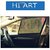 Hi Art Magnetic Car Sun Shades For Ford Figo Aspire - Set Of 4