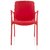 Varmora Designer Chair Set of 2 (Plain - Red) By HOMEGENIC