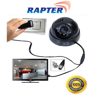 Buy Dome CCTV 24 IR Night Vision Camera TV-Out DVR Online @ ₹1299 from ...
