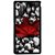 Fuson Designer Phone Back Case Cover Sony Xperia M4 Aqua( Red Leaf On Pebbles )