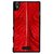 Fuson Designer Phone Back Case Cover Sony Xperia T3 ( A Glaring Red Paint Stroke )