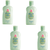 JOHNSONS baby natural massage oil 100 ml pack of 4