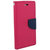 MAJANSY Pink Flip Cover for Lenovo K6 Power - Pink Color Wallet Case