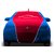 TPH M-Line Blue-Red INDOOR Car Cover With White  Piping For Mahindra XUV 500
