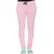 Vimal-Jonney Pink Cotton Blended Trackpant For Women
