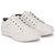 Knoos Men White Lace-Up Casual Shoes