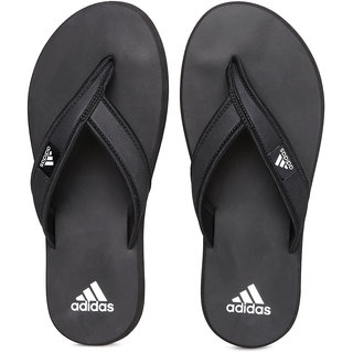 adidas rio black slippers
