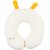 Ole Baby Alien Cartoon Face Neck Support Pillow, Children'S Neck Pillow, Soft And Plush,Yellow 0-12 Months