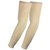 Unisex Beige Colour Nylon Sleeves for Bike Scooty Ridding Arm Anti Tan Pollution , Protection form Sun Dust CODEBQ-4866