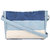 Vivinkaa Tricolr Blue Leatherette Sling Bag for Women 
