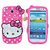 Hello Kitty Back Cover for SAMSUNG Galaxy E7  (Pink)