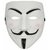 PTCMART Comic Face Mask Anonymous White Gift Set - Of 1 Pcs
