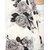 S.lover Women White base Floral Print Formal Wear Cotton stoles and scarfs