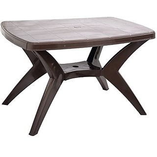 Buy Nilkamal Premium Dining Table Brown By Homegenic Online 3080 From Shopclues