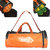 Bagther Green  Orange Nylon Travel Duffle Bag(No Wheels)