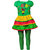 Pari  Prince Happy Green Summer dress for Kids Girls