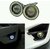 2X Car 3.5 White Cob Cree Led Smd Projector Auxiliary Fog Lamp Light Angel Ring