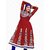 Aaina Maroon Chiffon Embroidered Dress Material (SB-1157) (Unstitched)