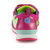 DeVEE Junior Fuluwa Girl's Pink Skyblue Double Velcro Strap Closing Running Shoes