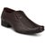 Knoos Men's Brown Synthetic Leather Classy Slip On Formal Shoes