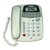 16 Memory Two-way Speaker Phone with Clock Phone HT- 818 White