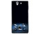 Fuson Designer Phone Back Case Cover Sony Xperia Z ( The Blue Bike On Display )
