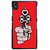 Fuson Designer Phone Back Case Cover Sony Xperia Z1 ( Shooting Out Love From Guns )