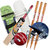 Avats New Cricket Kit Combo Set Of Bat Helmate Pad Ball Stump