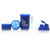 Cromoxome Blue Gym Shaker Sipper Water Bottle (650 ML)