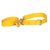 PETHUB High Quality and Standard Collar And Leash -Large-Yellow