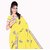 Winza Yellow Georgette Embroidered Saree With Blouse
