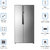 Haier Hrf618SS 565 Litres Side By Side Frost Free Refrigerator