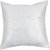 JBK Arts Premium Quality Plain Satin Cushion Cover (12x12 inch, White)