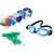 Swimming Cap, Glasses Ear Plugs for Kids