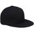 Zc Plain Black Hip Hop cap for men