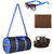 Combo Of Fastfox Stylish Blue Gym Bag with Belt, Wallet And Wfr