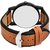 Asgard Round Dial-512 Brown Leather Strap Quartz Watch For Men