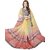 CRAZYDDEAL Multicolor Georgette Printed Saree With Blouse