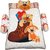Little Innocent Cartoon Printed Baby Bed With Pillow